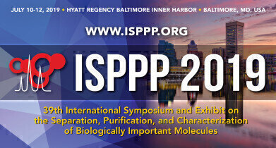 ISPPP 2019, 39th International Symposium and Exhibit on the Separation, Purification and Characterisation of Biologically Important Molecules